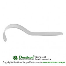 Deaver Retractor Fig. 1 Stainless Steel, 18 cm - 7" Blade Width 19 mm